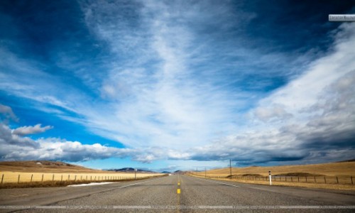Blue-Road-And-Sky